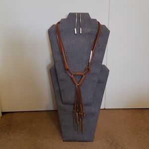 Necklace and Earrings